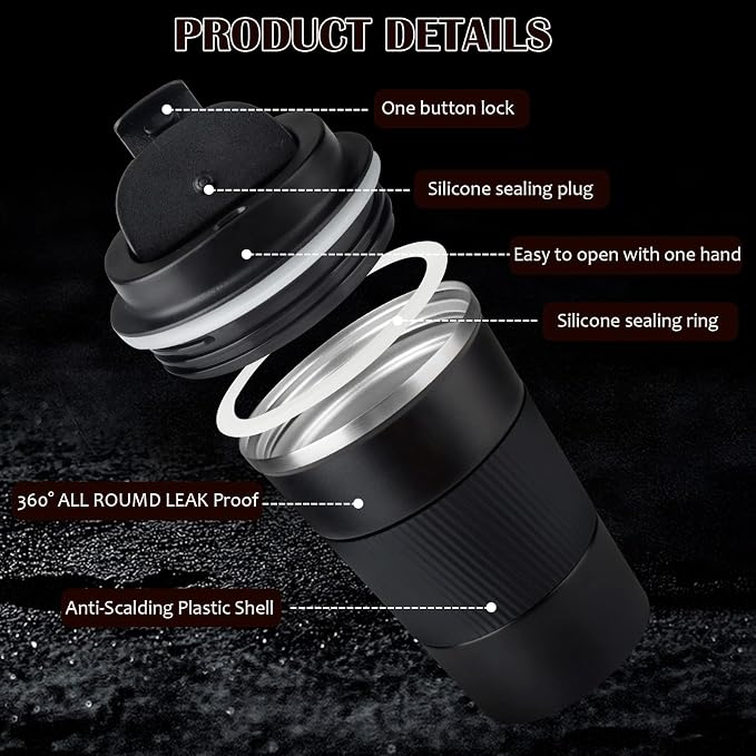 CS COSDDI 12 oz Stainless Steel Vacuum Insulated Tumbler - Image 6