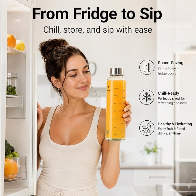 Luxfuel Clear Glass Bottles - Image 3