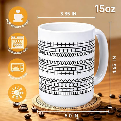 Hidden Message F This S Coffee Mug 15OZ Ceramic, Novelty Humor FTS Coffee Cups - Image 2
