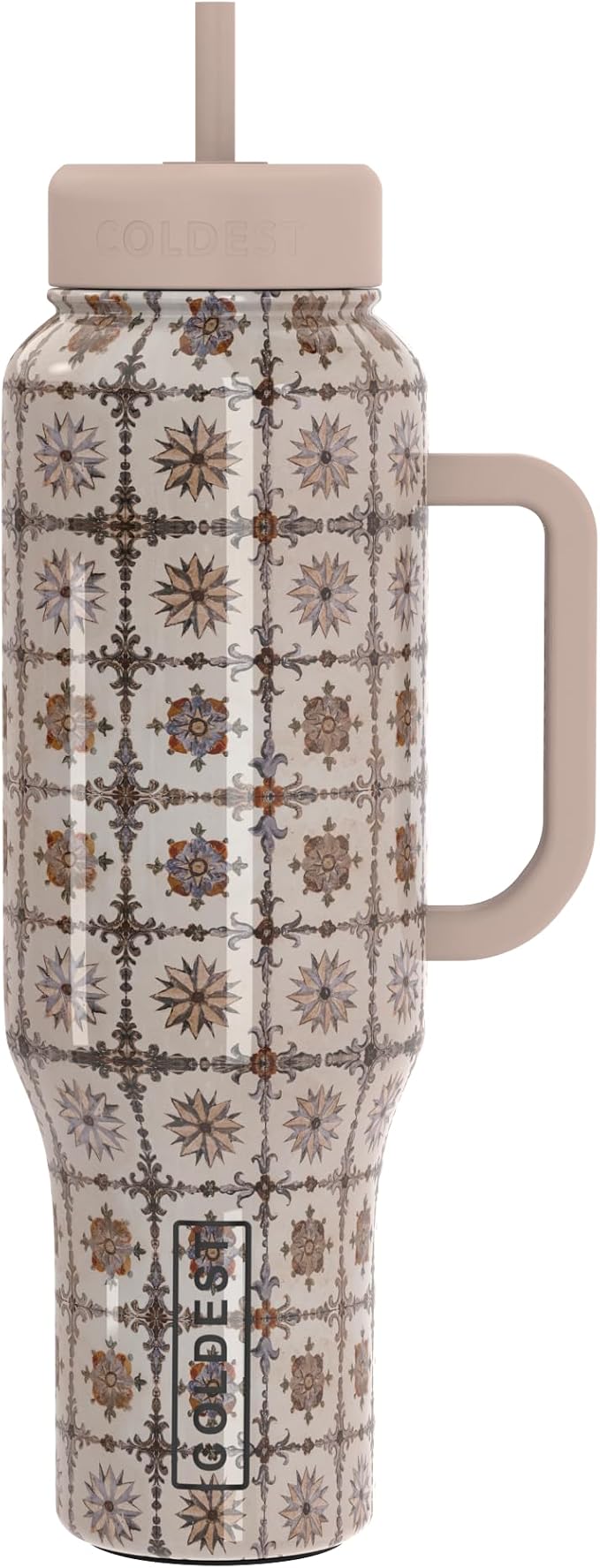Coldest Tumbler with Handle and Straw, 100% Leak Proof Insulated Tumbler with by Coldest