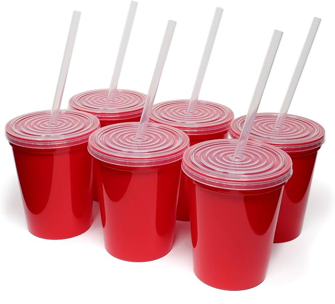 Rolling Sands 16 Oz. Reusable Plastic Stadium Cups by RollingSands