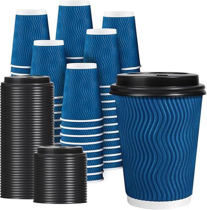 Lamosi 100 Pack Coffee Cups by BuyNow