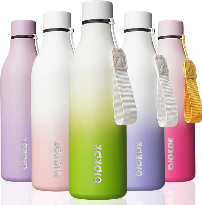 BJPKPK 25oz Insulated Water Bottle, Stainless Steel Bottle by BJPKPK
