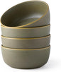 AmorArc Stoneware Cereal Bowls Set of 4, 26oz Soup Ceramic Bowls Set | Modern by AmorArc