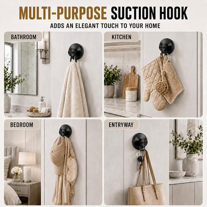 Suction Cup Hooks for Shower, Shower Hooks for Inside Shower, No Drill Bathroom - Image 7