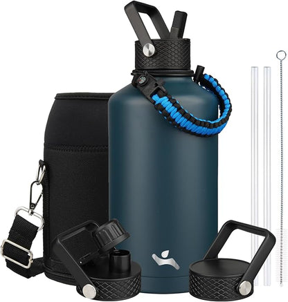 Konokyo 87 oz Insulated Stainless Steel Water Bottle Jug by Konokyo