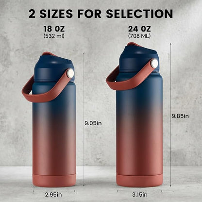 Fijinhom 24 oz Insulated Water Bottle - Image 2