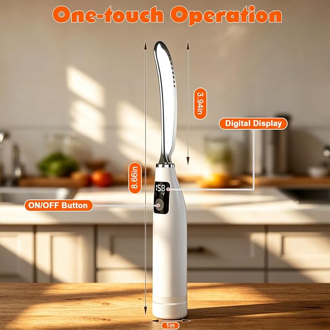 Heated Butter Knife Spreader, Rechargeable Electric Butter Knife - Image 6