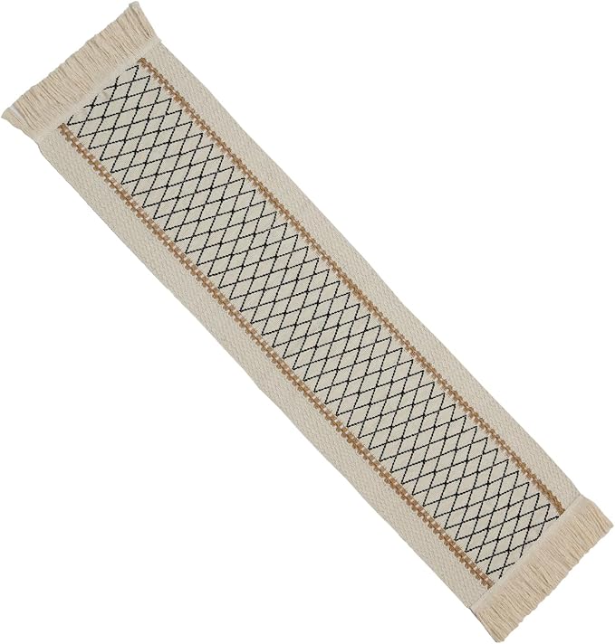 Table Runner Linear End, Boho Style - Image 4