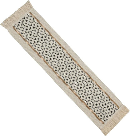 Table Runner Linear End, Boho Style - Image 4