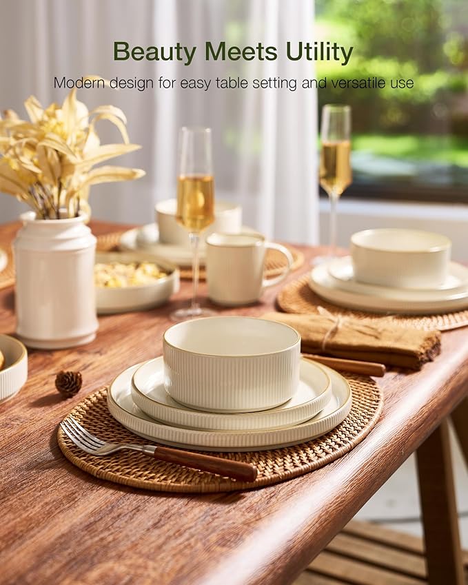 Famiware Star Stoneware Dinnerware Sets - Image 2
