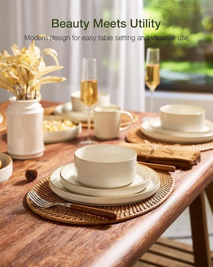 Famiware Star Stoneware Dinnerware Sets - Image 2