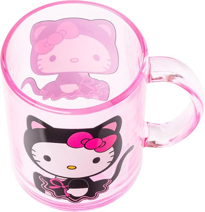 Silver Buffalo Sanrio Hello Kitty Halloween, Glass Coffee Mug, 17.5oz | Spooky - Image 3