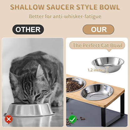 Upgraded Elevated Cat Bowls - Image 2