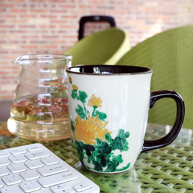 Heat Changing Coffee Mug, 16 oz | Porcelain Tea Mug - Image 4