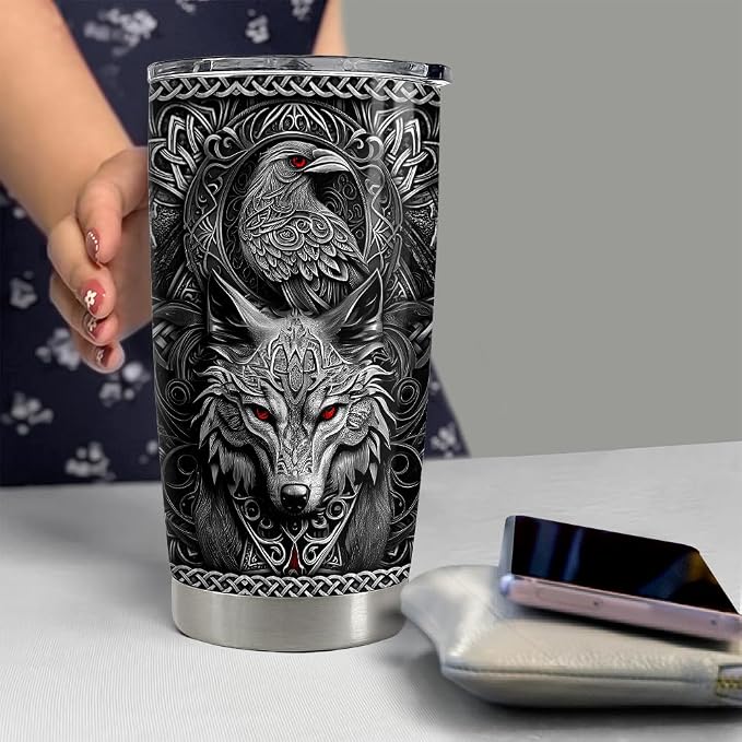 Viking Cup Tumbler 20oz Viking Gifts - Image 6
