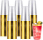 Goodluck 100PCS 14oz Gold Plastic Cups by GoodLuck