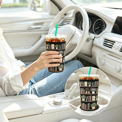 3 Pack Reusable Iced Coffee and Cold Soda Insulated Neoprene Cup Sleeve | Cold - Image 6