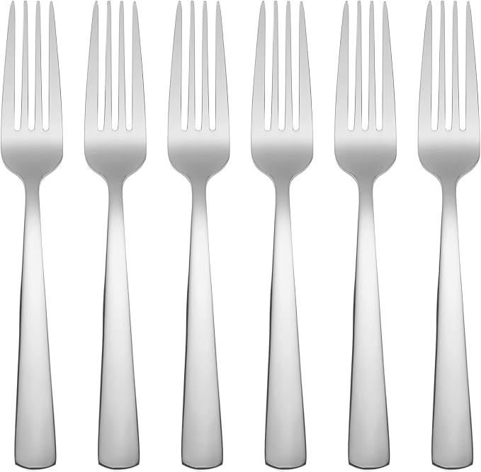Oneida Aptitude Everyday Flatware Salad Forks, 18/0 Stainless Steel by Oneida
