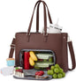 LOVEVOOK Lunch Tote Bag for Women, 3 in 1 Work Bag by LOVEVOOK