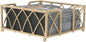 Boston International Cocktail Napkin Caddy, Arch Design in Antique White by BostonInternational