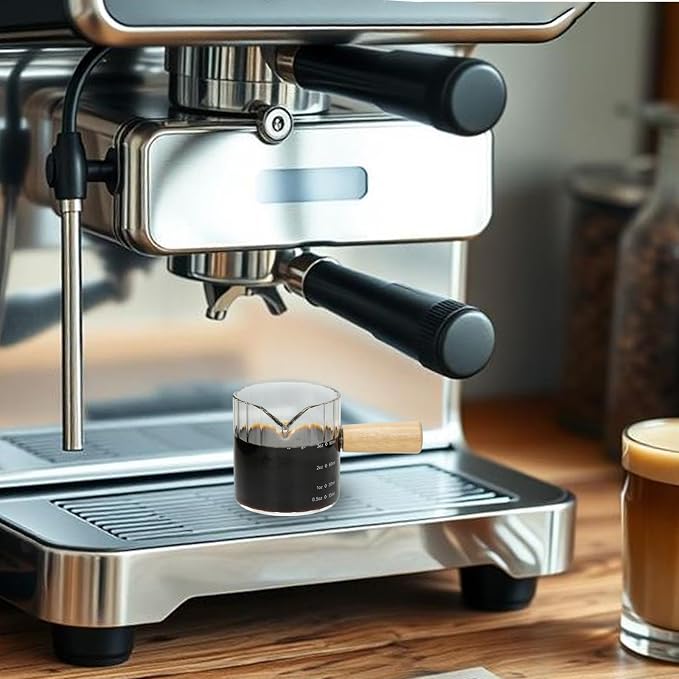 Espresso Cups Set of 2, 4 OZ Espresso Shot Glasses - Image 5
