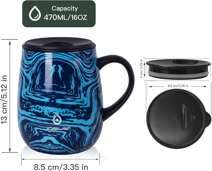 Ideus 16 oz Insulated Coffee Mug - Image 3