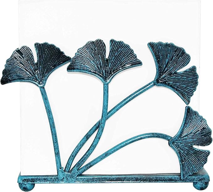 OwlGift Modern Ginkgo Leaves Design Napkin Holder by Owlgift