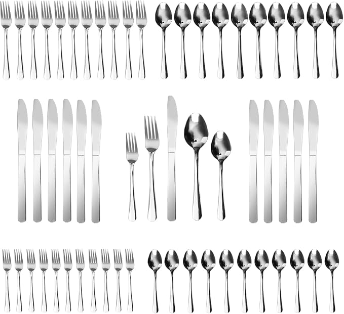 60 PCS Windsor Silverware Set by Hansmart