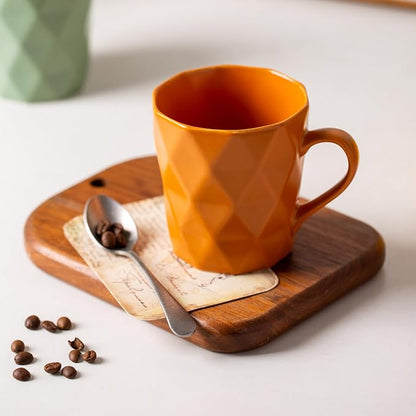 11 Ounce Porcelain Mugs, Tea and Cocoa Mug Set - Image 3