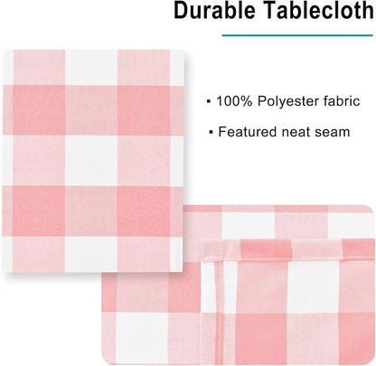 Checkered Square Tablecloth - Image 4