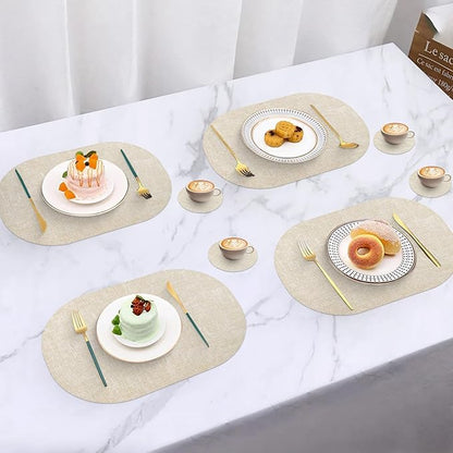 Faux Leather Placemats Set of 4 - Image 6