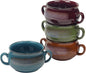 Stoneware 24oz Reactive Glaze Soup Crocks Set of 4: Perfect by CERTIFIEDINTERNATIONAL