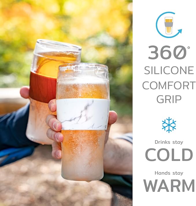 Host Freeze, Frozen Mugs, Freezable Pint Set, Beer Keep Your Drinks Cold - Image 4