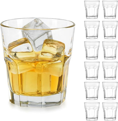 Libbey Gibraltar DuraTuff Drinking Glass Drinking Cup Set, Iconic Heavy Base by Libbey