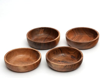 Acacia Wood Bowls - Image 6