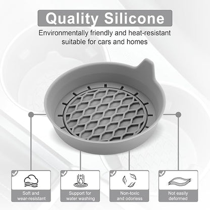 Car Cup Holder Coaster, Silicone Cup Holder Insert, Universal Non-Slip Cup - Image 5