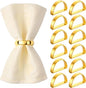 Suream Napkin Holders Set of 12, Stainless Steel Napkin Rings Bulk by Suream