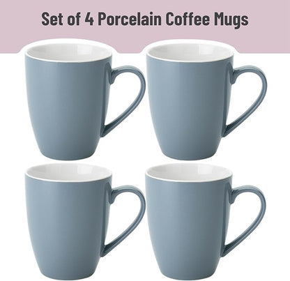 BTaT- Porcelain Coffee Mugs Set, 16 Ounces, 4 Pack, Restaurant Cups - Image 2