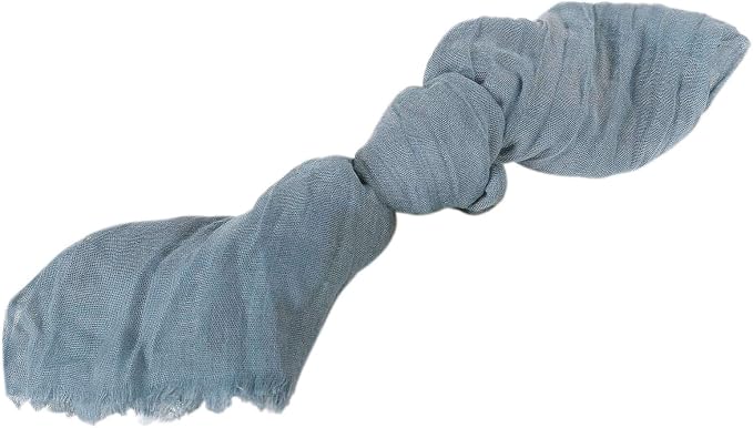 Efavormart 5 Pack 24"x19" Dusty Blue Matte Gauze Cheesecloth Napkins, Serene - Image 7