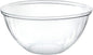 PLASTICPRO Disposable 96 Ounce Round Crystal Clear Plastic Serving Bowls, Party Snack or Salad Bowl, Chip Bowls, Snack Bowls, Candy Dish, Salad Container Pack of 4
