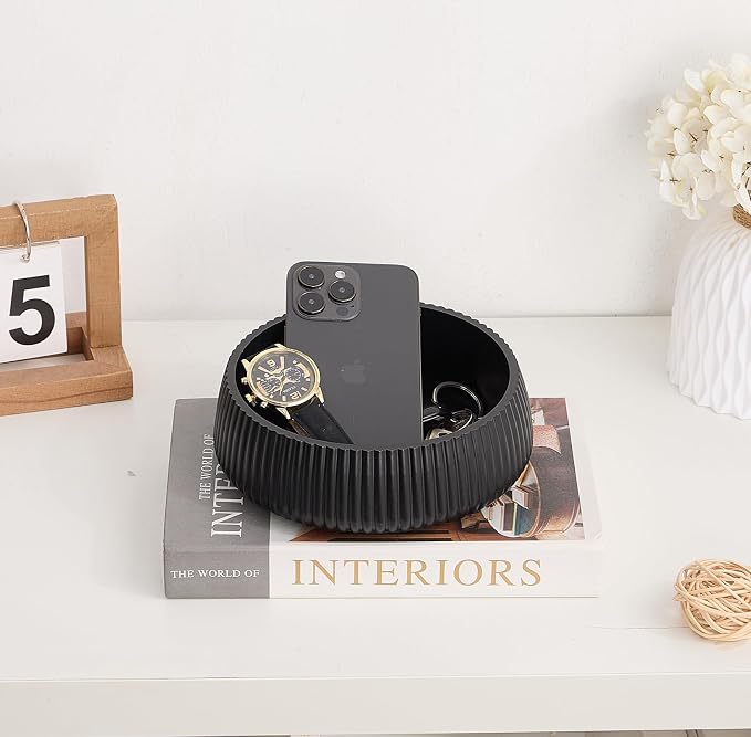 Concrete Key Bowl for Entryway Table - Image 8