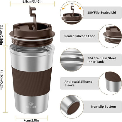 CS COSDDI 12 oz Stainless Steel Vacuum Insulated Tumbler - Image 4