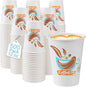 Lamosi 500 Pack 12 oz Coffee Cups, Disposable Paper Cups No Lids | Leakproof by BuyNow