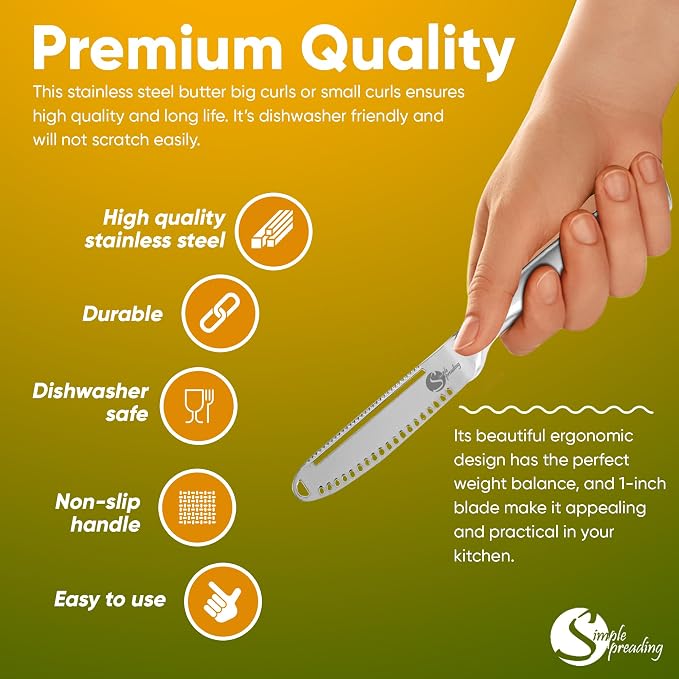 Magic Butter Knife Spreader and Curler - Image 4