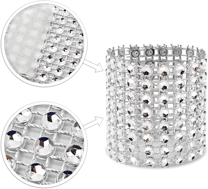 KPOSIYA Napkin Rings, Wedding Receptions, Dinner or Holiday Parties, Family - Image 2