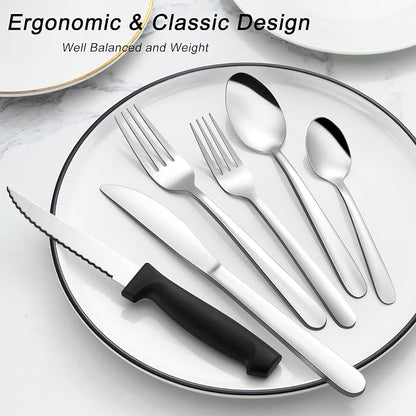 Pleafind 72-Pieces Silverware Set - Image 6