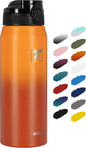 Fanhaw 24 oz Insulated Stainless Steel Water Bottle by FANHAW