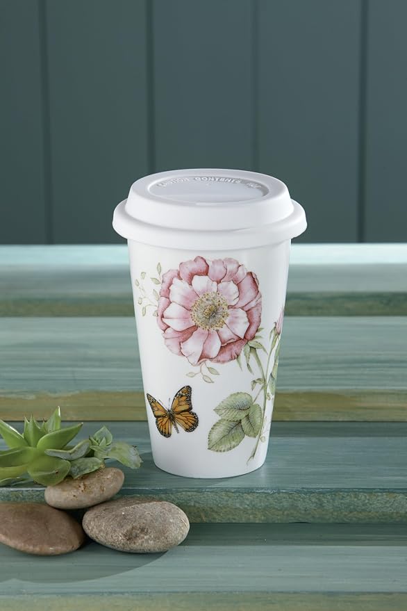 Lenox 837583 Butterfly Meadow Thermal Travel Mug - Image 5