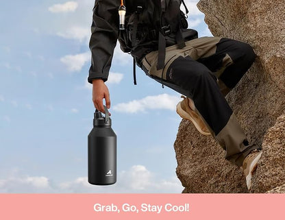 POWCAN 64 oz Insulated Water Bottle - Image 6